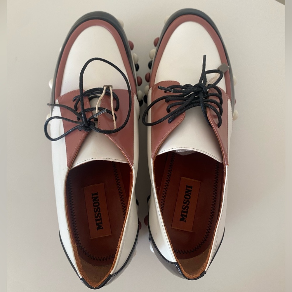 New leather Missoni.